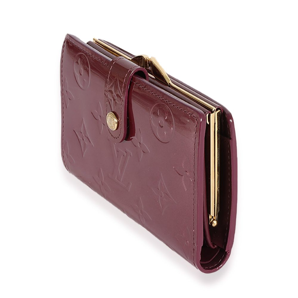 Louis Vuitton Violette Monogram Vernis French Purse Wallet - Picture 2 of 7